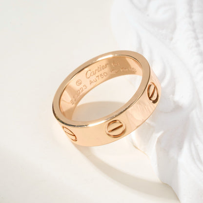 [LUCKY LOVE]LOVE RING 5.5MM NO DIAMOND