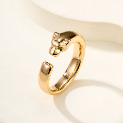 [LUCKY LOVE]PANTHERE NO DIAMOND SMALL RING