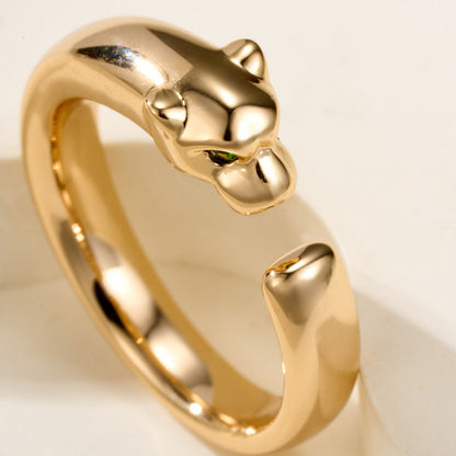 [LUCKY LOVE]PANTHERE NO DIAMOND SMALL RING