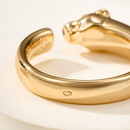 [LUCKY LOVE]PANTHERE NO DIAMOND SMALL RING
