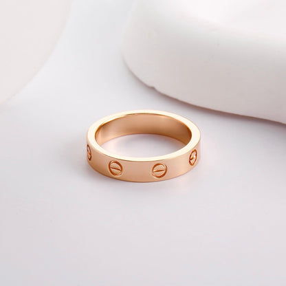 [LUCKY LOVE]LOVE RING 3.6 MM NO DIAMOND