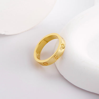 [LUCKY LOVE]LOVE RING 3.6 MM NO DIAMOND