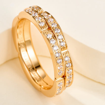[LUCKY LOVE]MAILLON PANTHERE DIAMOND RING