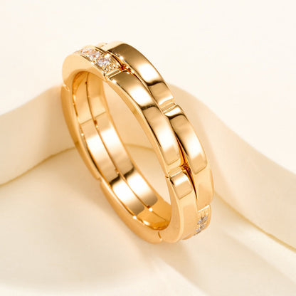[LUCKY LOVE]MAILLON PANTHERE DIAMOND RING