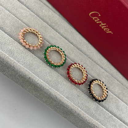 [LUCKY LOVE]CLASH 7.9MM AGATE CHALCEDONY RING