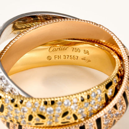 [LUCKY LOVE]TRINITY  RING LEOPARD PRINT