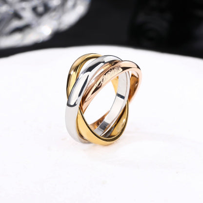 [LUCKY LOVE]TRINITY 3.2MM RING COLLECTION
