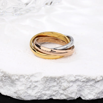 [LUCKY LOVE]TRINITY 3.2MM RING COLLECTION