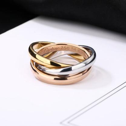 [LUCKY LOVE]TRINITY 3.2MM RING COLLECTION