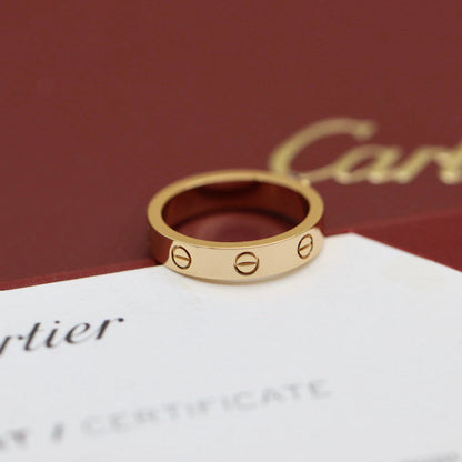 [LUCKY LOVE]LOVE RING 3.6MM 1 BIG DIAMOND