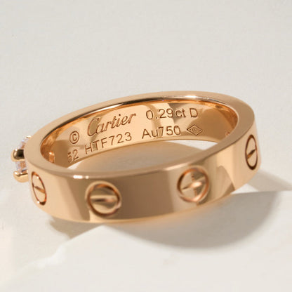 [LUCKY LOVE]LOVE RING 3.6MM 1 BIG DIAMOND