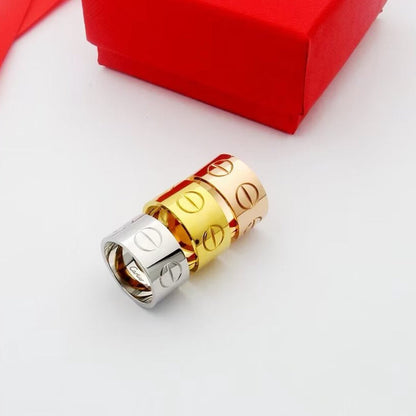 [LUCKY LOVE]LOVE 11MM LARGE RING