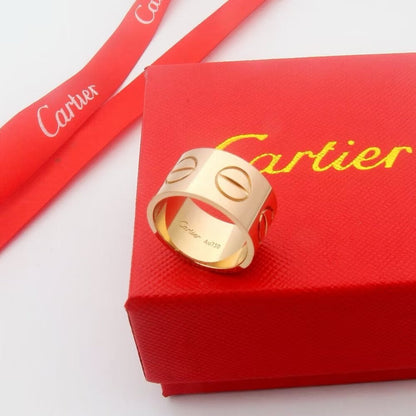[LUCKY LOVE]LOVE 11MM LARGE RING