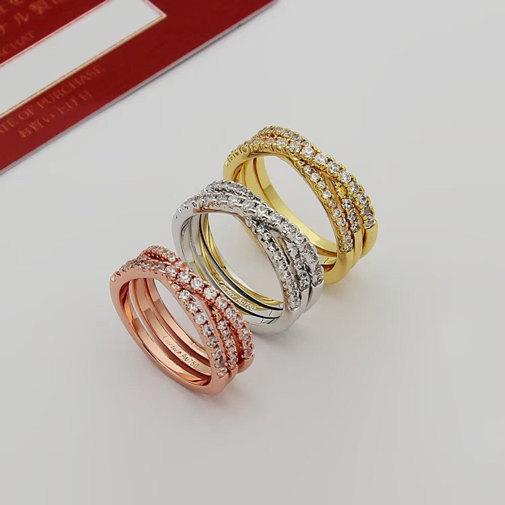 [LUCKY LOVE]ETINCELLE DIAMOND RING