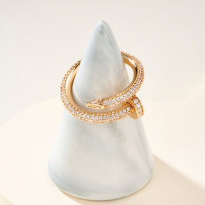 [LUCKY LOVE]JUSTE RING 2.6MM FULL DIAMOND