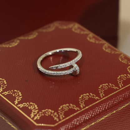 [LUCKY LOVE]JUSTE 1.8MM FULL DIAMOND RING