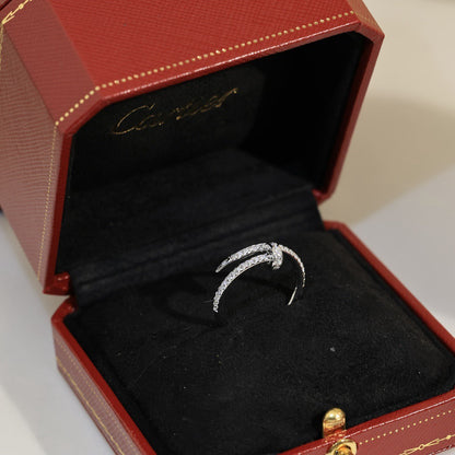 [LUCKY LOVE]JUSTE 1.8MM FULL DIAMOND RING