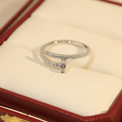 [LUCKY LOVE]JUSTE 1.8MM FULL DIAMOND RING