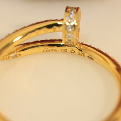 [LUCKY LOVE]JUSTE 1.8MM FULL DIAMOND RING