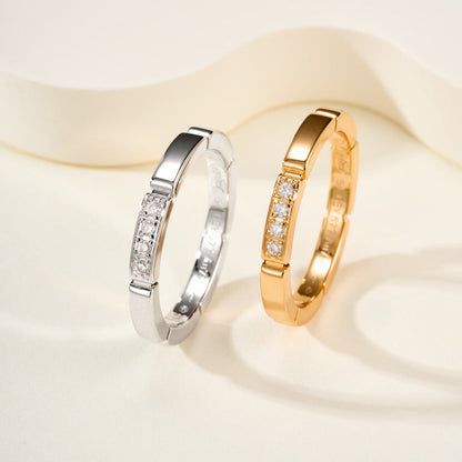 [LUCKY LOVE]MAILLON PANTHERE 4 DIAMOND RING
