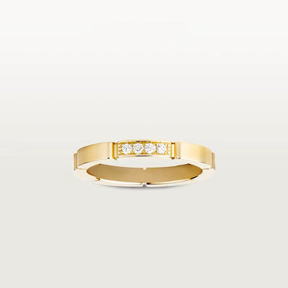 [LUCKY LOVE]MAILLON PANTHERE 4 DIAMOND RING