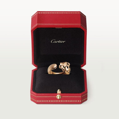 [LUCKY LOVE]PANTHERE SPOTTED MEDIUM RING