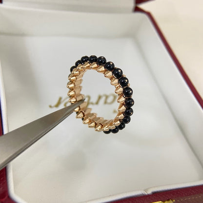 [LUCKY LOVE]CLASH 7.9MM AGATE CHALCEDONY RING