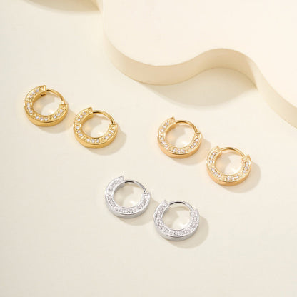 [LUCKY LOVE]LOVE DIAMOND EARRINGS