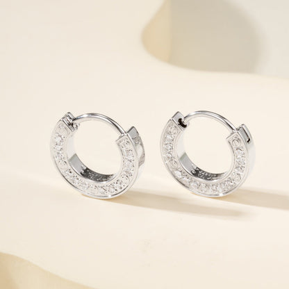 [LUCKY LOVE]LOVE DIAMOND EARRINGS