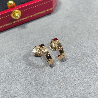 [LUCKY LOVE]LOVE EARRINGS 2.65 MM NO DIAMOND SMALL