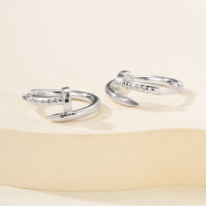 [LUCKY LOVE]JUSTE NO DIAMOND MINI EARRINGS