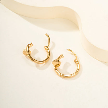 [LUCKY LOVE]JUSTE NO DIAMOND MINI EARRINGS