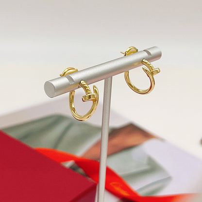 [LUCKY LOVE]JUSTE NO DIAMOND MINI EARRINGS