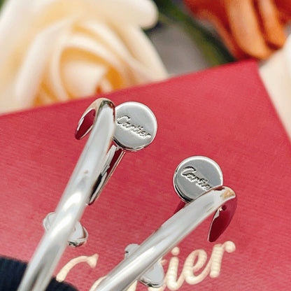 [LUCKY LOVE]JUSTE NO DIAMOND LARGE EARRINGS