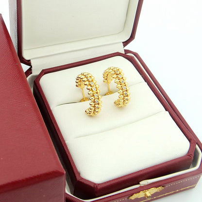 [LUCKY LOVE]CLASH FULL DIAMOND MEDIUM EARRINGS