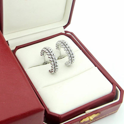 [LUCKY LOVE]CLASH FULL DIAMOND MEDIUM EARRINGS