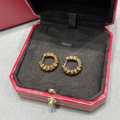 [LUCKY LOVE]CLASH MINI HOOP EARRINGS