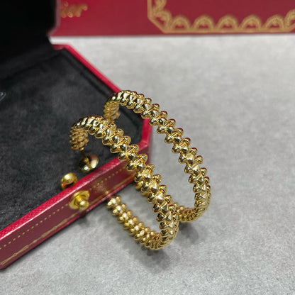 [LUCKY LOVE]CLASH HOOP LARGE EARRINGS