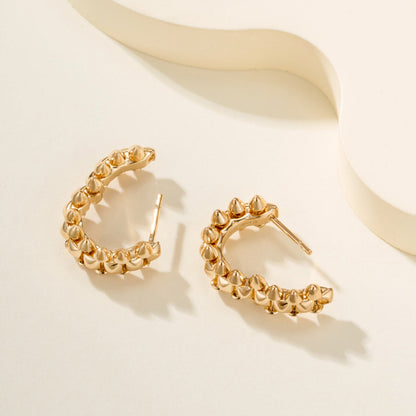 [LUCKY LOVE]CLASH MINI HOOP EARRINGS