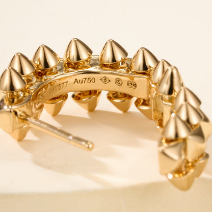 [LUCKY LOVE]CLASH MINI HOOP EARRINGS