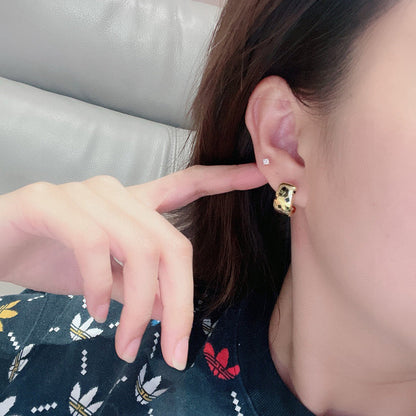 [LUCKY LOVE]PANTHERE MINI  EARRINGS
