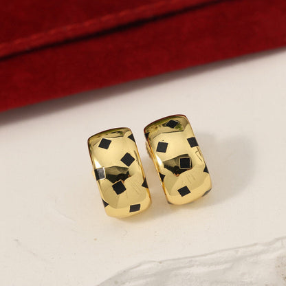 [LUCKY LOVE]PANTHERE MINI  EARRINGS