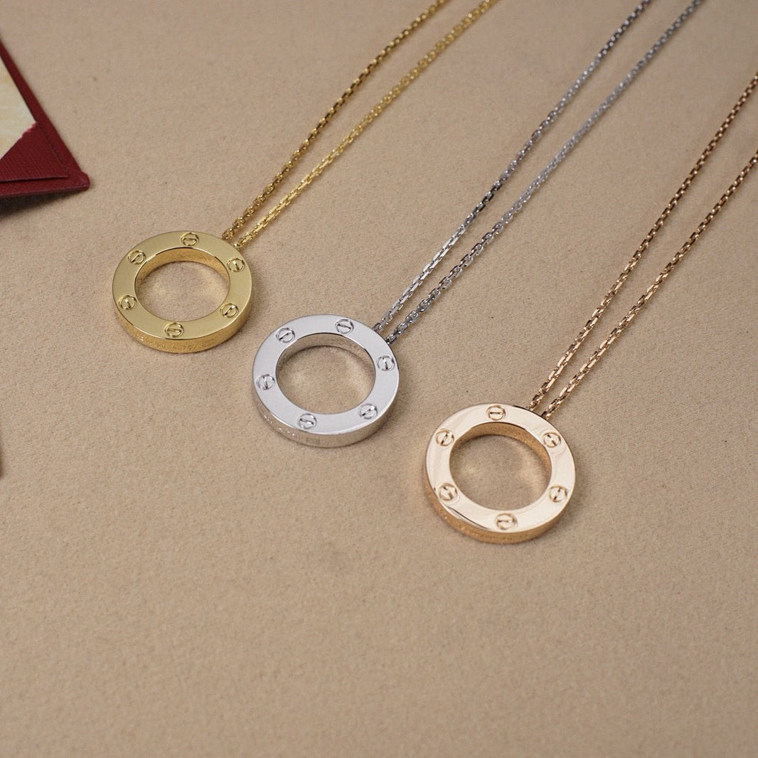 [LUCKY LOVE]LOVE NECKLACE 16MM