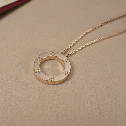 [LUCKY LOVE]LOVE NECKLACE 16MM