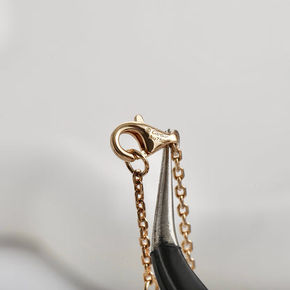 [LUCKY LOVE]JUSTE NECKLACE FULL DIAMOND