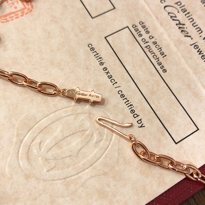 [LUCKY LOVE]JUSTE NECKLACE FULL DIAMONDS