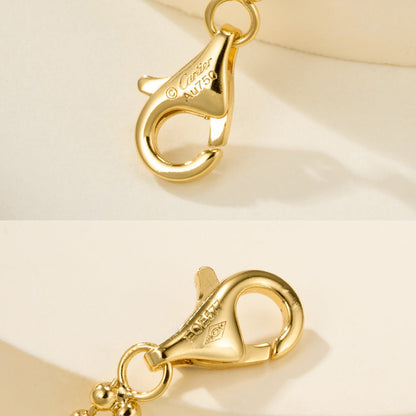 [LUCKY LOVE]TRINITY LARGE NECKLACE