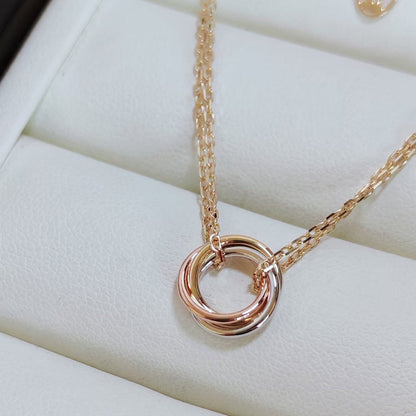 [LUCKY LOVE]TRINITY MINI NECKLACE