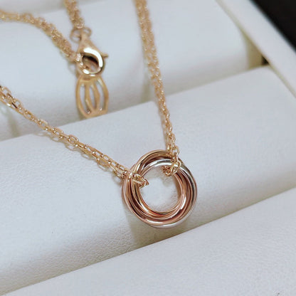 [LUCKY LOVE]TRINITY MINI NECKLACE