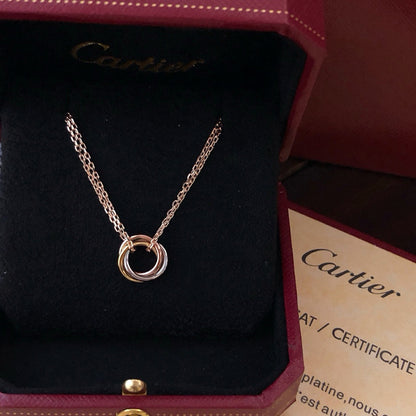 [LUCKY LOVE]TRINITY MINI NECKLACE